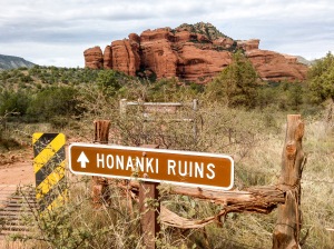Honanki Ruins near Loy Canyon Trail, Sedona, Arizona